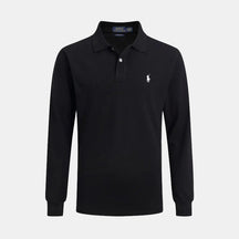 Long-sleeved polo shirt